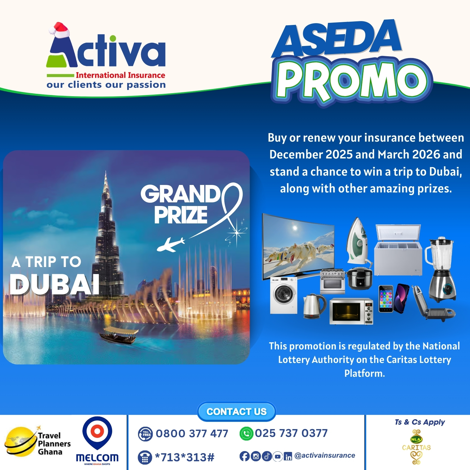 ASEDA PROMO – GRAND PRIZE TO DUBAI